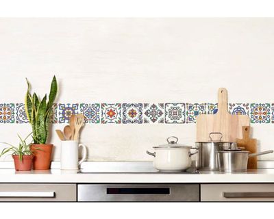 Imagen 2 del producto Vinilo adhesivo 15x15 cm Nápoles 12 unidades