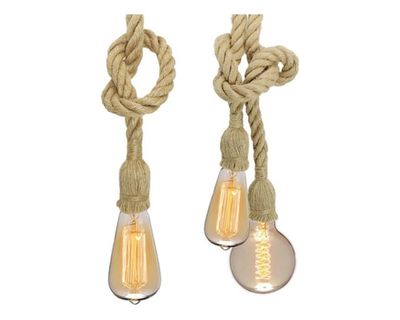 Imagen 2 del producto Portalámpara 1L E27 Vintage Soga Pro-Lighting