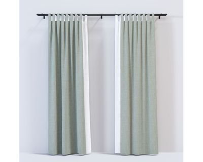 Imagen 2 del producto Barra cortina 7x200 cm Doble negro Decor