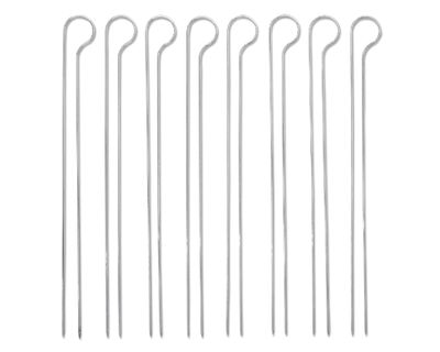 Pinchos 8 unidades plateado Weber