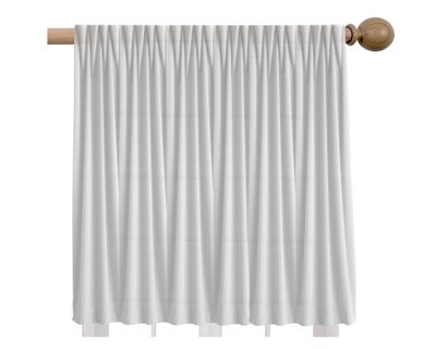 Imagen 2 del producto Barra cortina extensible 25/28 mm 120/210 cm bola natural Cotidiana