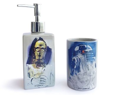Imagen 2 del producto Set de baño Star Wars cerámica