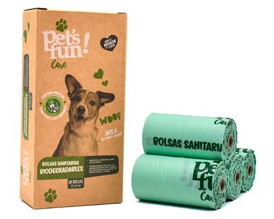 Imagen 2 del producto Bolsa sanitaria 60 unidades Biodegradables