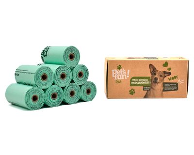 Imagen 2 del producto Bolsa sanitaria 120 unidades Biodegradables