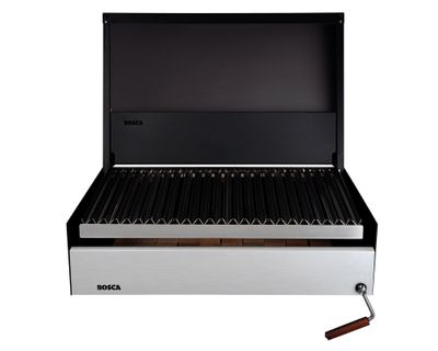 Imagen 1 del producto Parrilla a carbón Block Grill 750 negro/inox