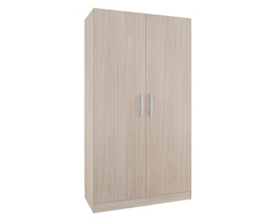 Imagen 2 del producto Clóset 2 puertas crema 100x47x183 cm