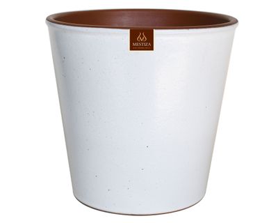 Imagen 1 del producto Maceta Zaia 15 cm blanco mate