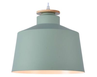 Imagen 2 del producto Lámpara colgar 40W E27 1L León verde salvia