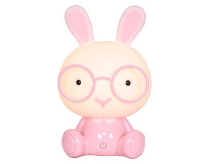 Lámpara sobremesa luz cálida Pink Bunny