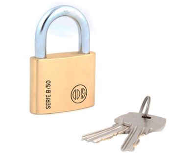 Imagen 2 del producto Candado interior bronce sólido 50 mm Serie B