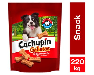 Snack perro 220 g Galleta adulto Cachupin