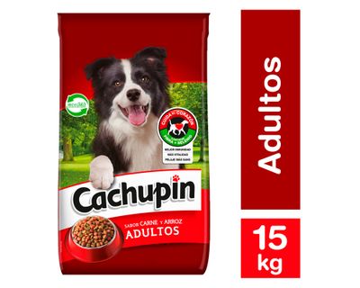 Alimento perro 15 kg adulto carne Cachupin