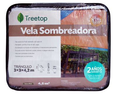 Imagen 2 del producto Vela sombreadora rectangular Treetop