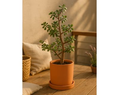 Imagen 2 del producto Macetero M Cilindro terracota Decogreen