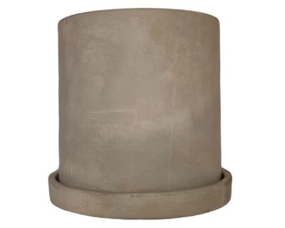 Macetero M Cilindro cemento Decogreen