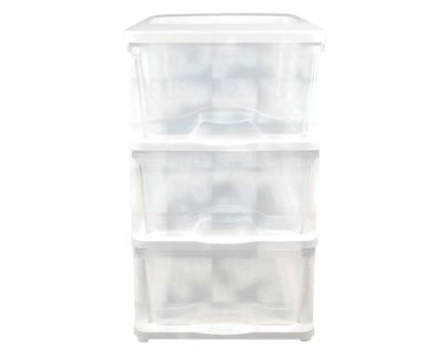 Imagen 2 del producto Cajonera plástico 3 niveles