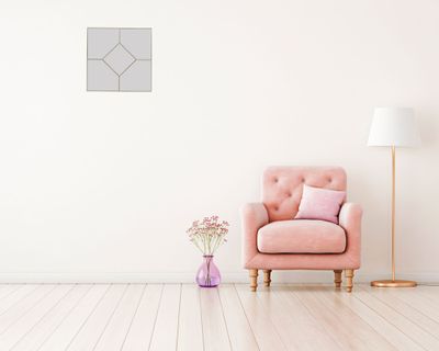 Imagen 2 del producto Espejo decorativo D1 marco dorado 39.4x39.4 cm