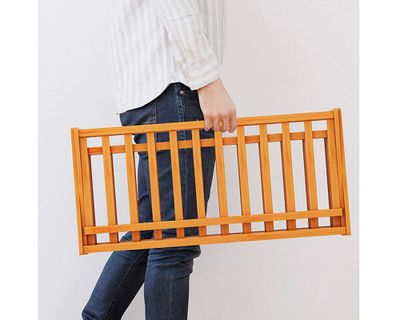 Imagen 2 del producto Zapatero estante plegable 21YXP316 bambú café