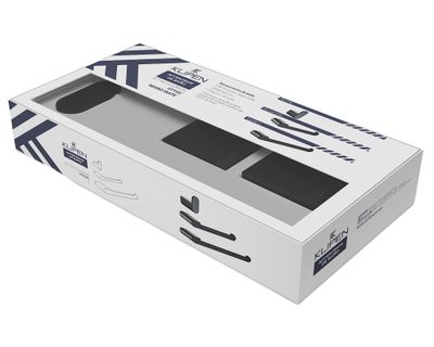 Imagen 2 del producto Set de baño Style negro 3 piezas