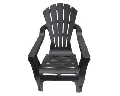 Silla plástico Selva antracita