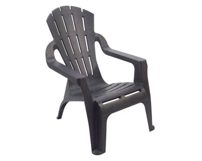 Imagen 2 del producto Silla plástico Selva antracita