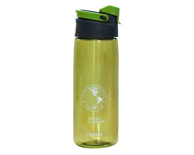 Botella plástico 800 ml verde