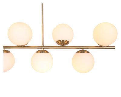 Imagen 2 del producto Lámpara colgar 7L E27 vidrio