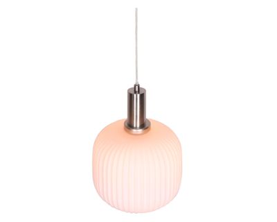 Imagen 2 del producto Lámpara colgar 1L E27 acero/vidrio