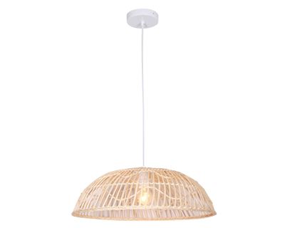 Lámpara colgar 1L E27 50 cm Ratán
