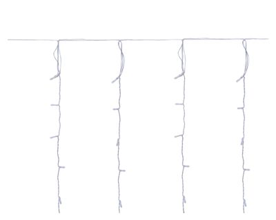 Imagen 2 del producto Cortina solar exterior 240LED luz cálida