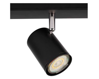 Imagen 2 del producto Spot 5L GU10 negro mate