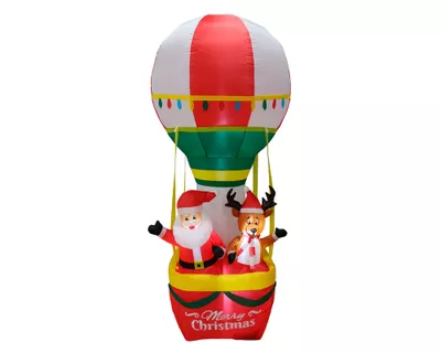 Imagen 1 del producto Inflable 210x94x94 cm Santa en globo