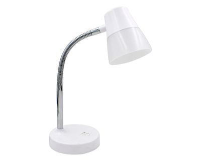 Lámpara escritorio LED luz día Isaac blanco