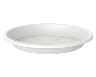 Imagen 1 del producto Plato plástico 35 cm Capri blanco