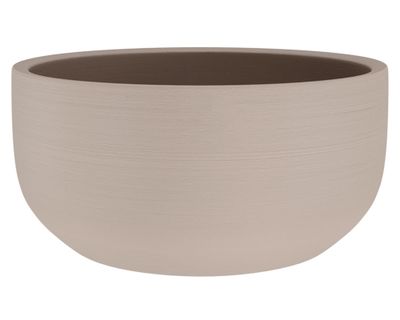 Maceta 30 cm Urania bowl beige