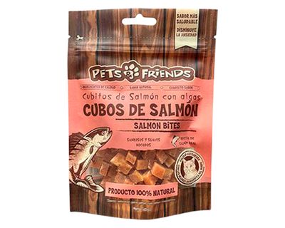 Snack gato Cubos de salmón 65 g