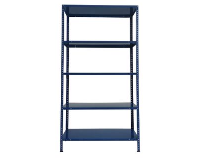 Imagen 1 del producto Estante metálico 5 niveles azul marino 172x90x30 cm