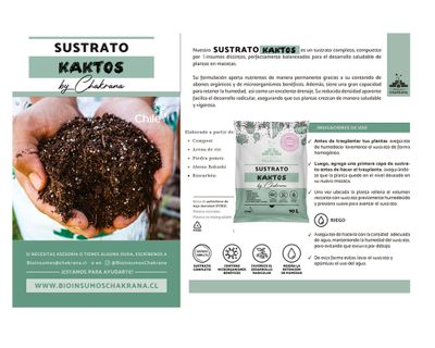 Imagen 2 del producto Sustrato Kaktos bolsa 10 lt