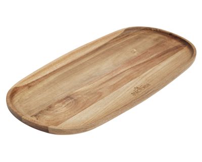 Imagen 2 del producto Plato piqueo 41x21 cm acacia