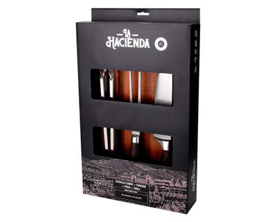 Set Tabla + cuchillo + tenedor + pinzas