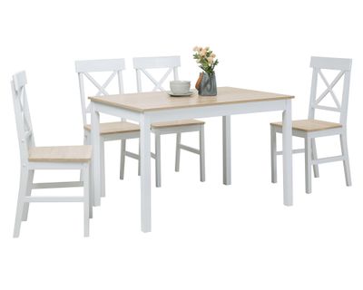 Imagen 1 del producto Comedor 4 Sillas Romance 2.0 natural