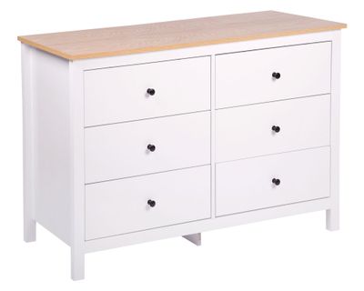 Imagen 2 del producto Cómoda New Provenzal 77x120x39 cm 6 cajones