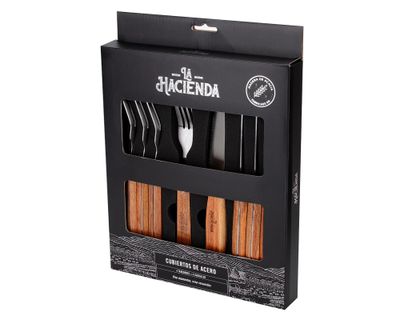 Juego 4 cuchillos + 4 tenedores