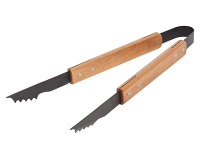 Pinzas asado 41x3.5 cm Acacia