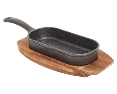 Imagen 2 del producto Grill acero con base acacia