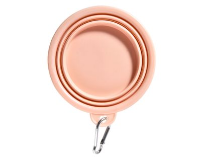 Imagen 2 del producto Plato mascota Plegable rosa 450 ml