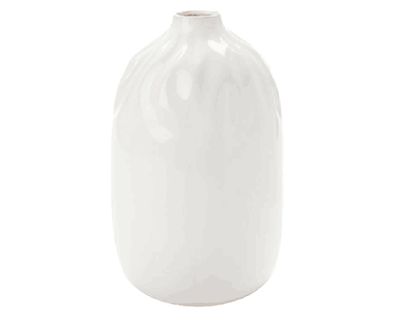 Florero cerámica D1 blanco