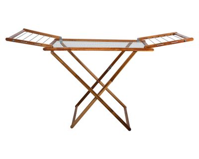 Tendedero pie con alas 13 m de secado madera