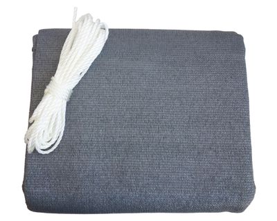 Imagen 1 del producto Vela sombreadora cuadrada 3x3 m gris