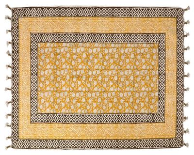 Imagen 1 del producto Alfombra 90x150 cm Block yellow